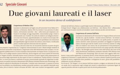 Due giovani laureati e il laser