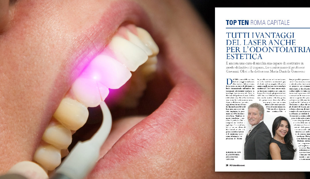 Un sorriso al laser: i vantaggi di una tecnica che mette KO il trapano